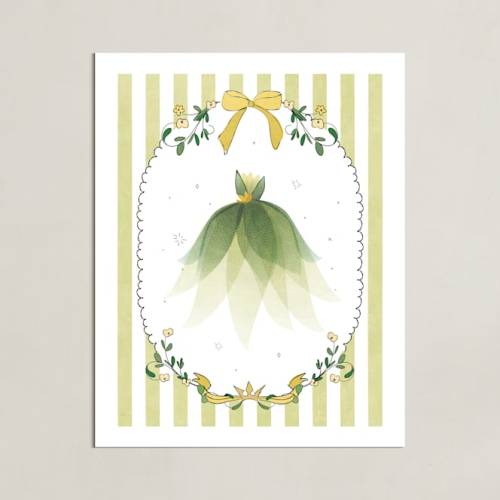 Disney Princess Tiana Dress-Up Disney Open Edition Children's Art Print by Kamala Nahas