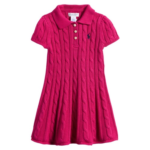 Cable Stitch Sweater Dress