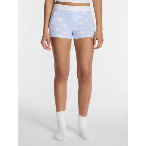 No Boundaries Cloud Core Sleepwear Boxer Shorts, 2'' Inseam, Women’s and Women’s Plus XXS-3X