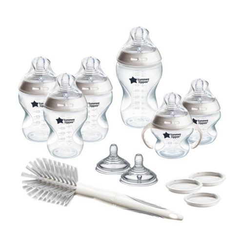 Tommee Tippee Natural Start Grow with Baby Bottle Gift Set - Clear - 12ct