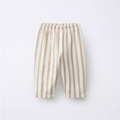 STRIPED PANTS - Light beige | ZARA United States