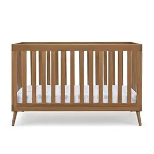 Delta Children Essex 4-in-1 Convertible Crib - Greenguard Gold Certified, Chestnut