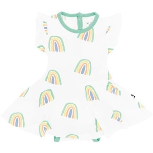 KYTE BABY Rayon Made from Bamboo Twirl Bodysuit Dress