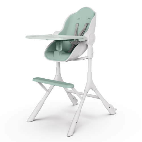 Oribel Cocoon Z High Chair | Multi-Purpose for Lounging & Feeding (Avocado Green)