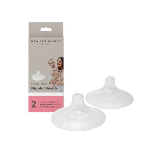 New Beginnings Nipple Shields 2Pack | Baby Bunting AU