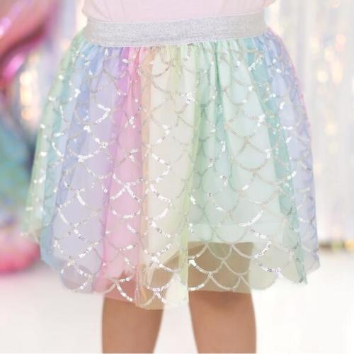Rainbow Mermaid Tutu, Multi - Sweet Wink | Maisonette