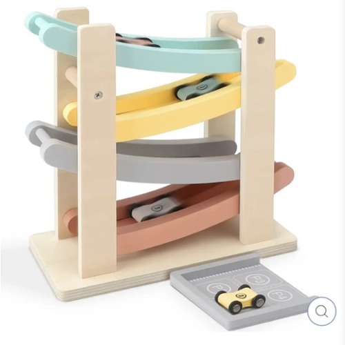 Joyreal Car Ramp Toy: Montessori Learning & Sensory Play for Ages 0-3+