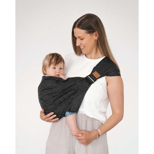 Qookie Go - Hip Carrier - Leo Black