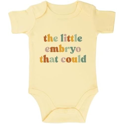 Ivf Baby Bodysuit Ivf Bodysuit for Babies Baby Boy Announcement Babies Bodysuits Unisex Clothes