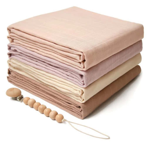 Muslin Swaddle Blanket (Neutral Natural)