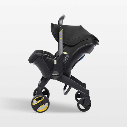 Doona Nitro Black Compact Infant Car Seat & Stroller with Base