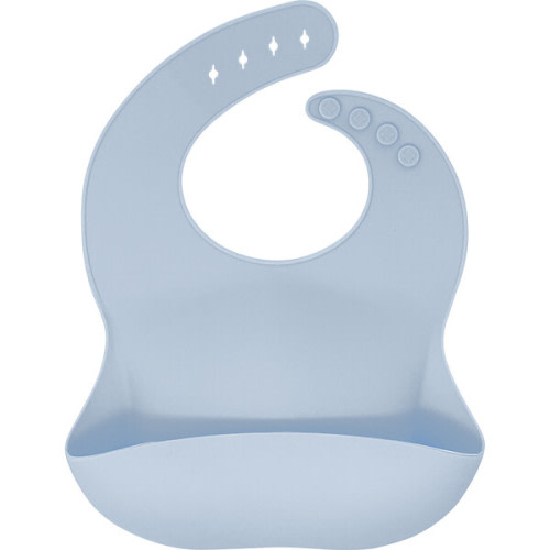 Modern Silicone Bib, Sky - Bibito | Maisonette
