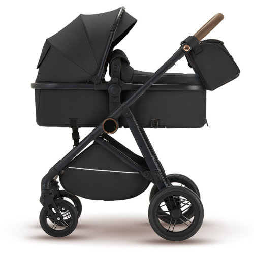 B.CHILDHOOD Baby Stroller 2-in-1, Reversible Seat High Landscape Pram for Newborn to Toddler, Foldable Infant Stroller, Adjustable Canopy, Includes Diaper Bag & Foot Cover, 0-36 Months | Wayfair