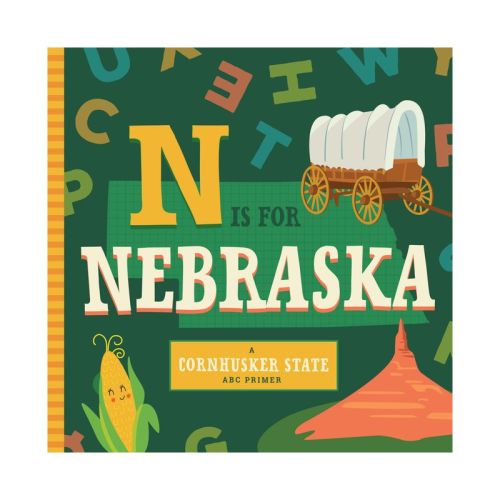 N Is for Nebraska - (ABC Regional Board Books) by Stephanie Miles & Christin Farley (Board Book)