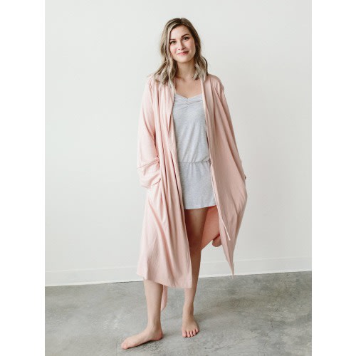 Viscose Bamboo and Organic Cotton Women's Robe