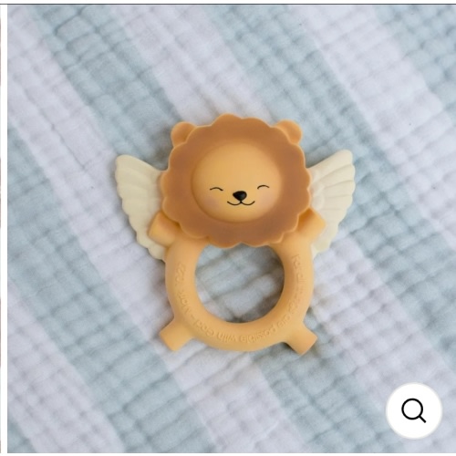 Lion of St. Mark Natural Rubber Teether - Shining Light Dolls