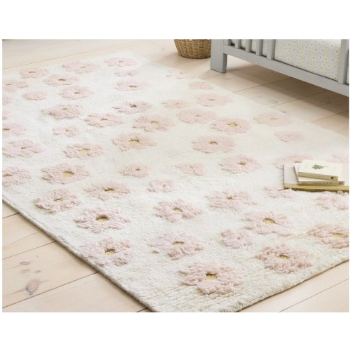 Daisy Meadow Shag Wool Rug