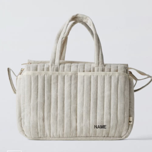 STRIPED DIAPER BAG PACK