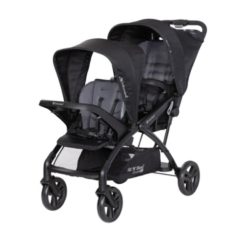 Baby Trend Sit N' Stand® Double 2.0 Stroller | Double Stroller With 1-Hand Compact Fold