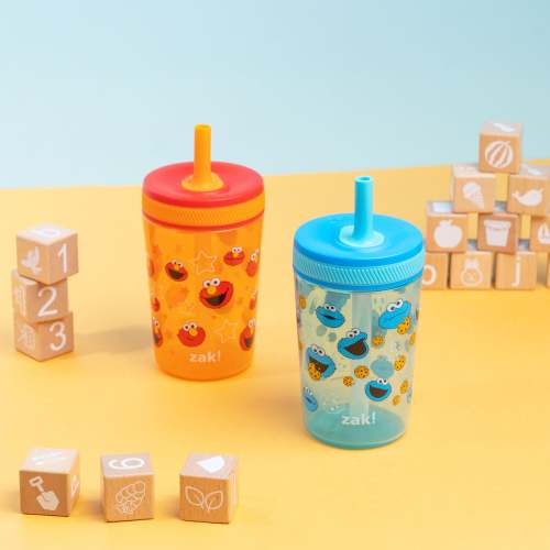 Leakproof Kids Tumblers - Elmo and Cookie Monster, 15 oz. – zak.com