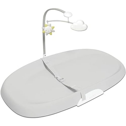 Skip Hop Baby Changing Pad Nursery Style Wipe-Clean Contoured with Cushioned Foam Grey
