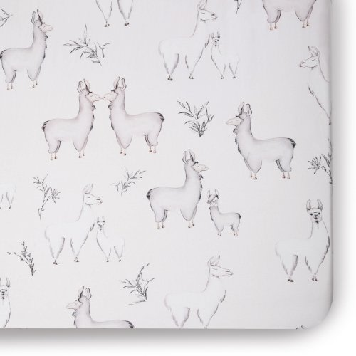 Llama Crib Sheet