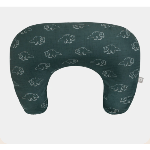 Boppy Nursing Pillow - Forest green dinos