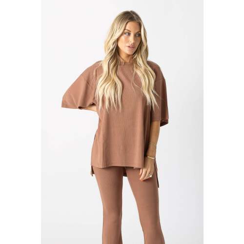 All Weekend Long Pant Set Camel