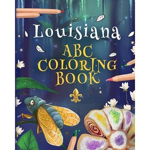 Louisiana ABC Coloring Book