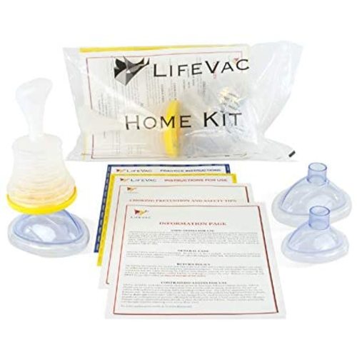 LifeVac - Choking Rescue Device Home Kit for Adult and Children First Aid Kit, Portable Choking Rescue Device, First Aid Choking Device