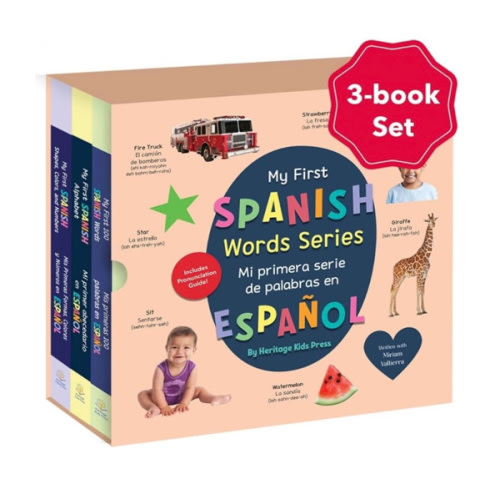 My First Spanish Words Series by Heritage Kids Press