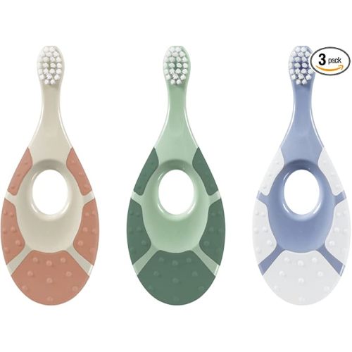Jordan* ® | Step 1 Green Clean Toddler Toothbrush | Pack 3 Units