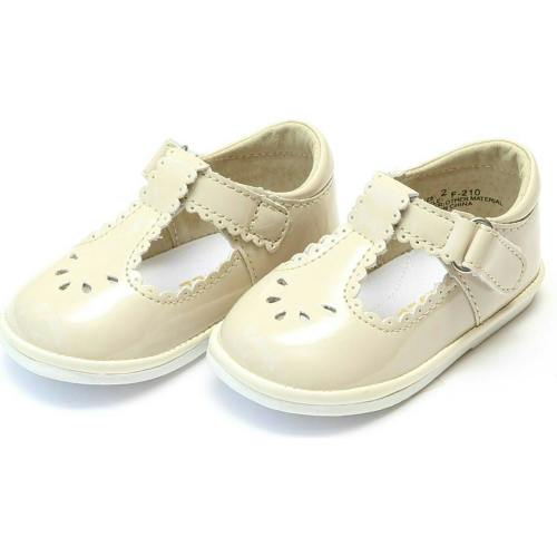 Dottie Scalloped T-Strap Mary Jane (Baby)