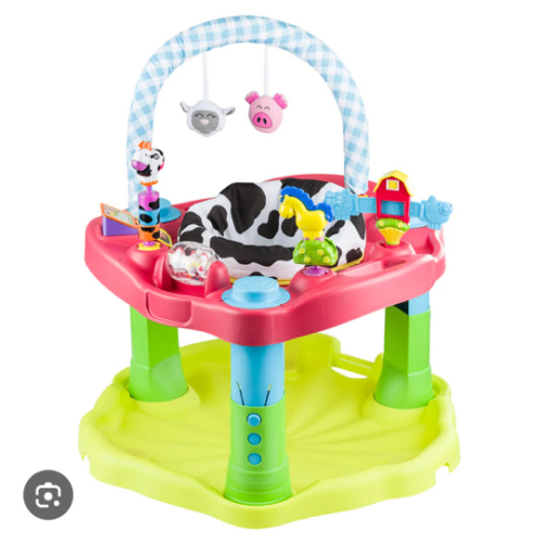 Evenflo Exersaucer Moovin & Groovin Activity Center, 25x30x30 Inch (Pack of 1)