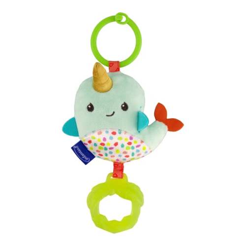 CHIME & GO TAG ALONG PAL™ NARWHAL – Infantino
