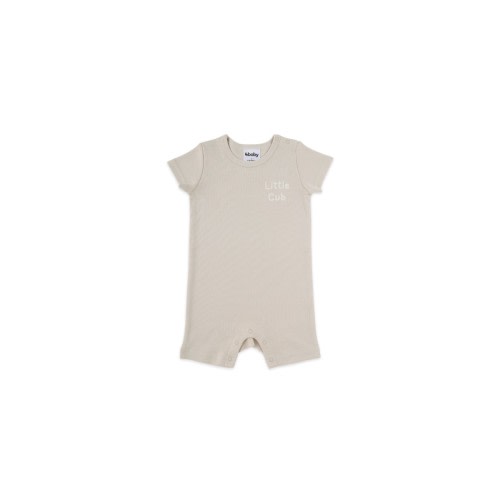 4Baby Short Romper Little Cub Natural | Baby Bunting AU