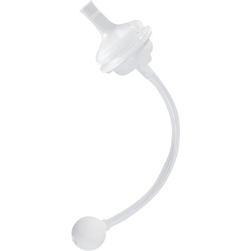 Pigeon Sippy Straw Conversion Kit for Babies 12M+ | Soft Silicone Spout, Weighted Straw & Cleaning Brush | Smooth Bottle-to-Cup Transition