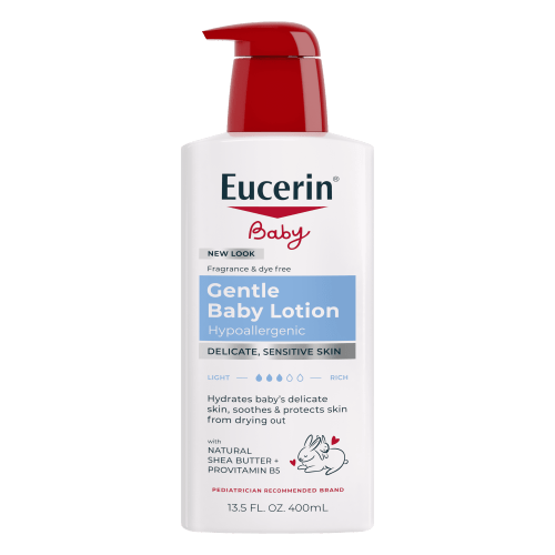 Eucerin Baby Lotion 13.5 fl oz Moisturizes and Nourishes Sensitive Skin