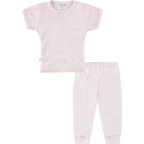 Marble Dye Rib T-Shirt & Pants Set, 3T