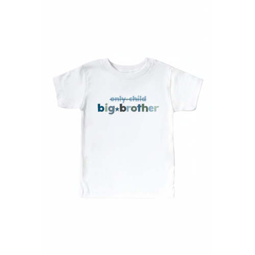Only Child Kids Graphic Tee | White
