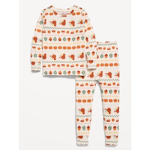 Cozy Printed Snug-Fit Pajama Set for Toddler & Baby