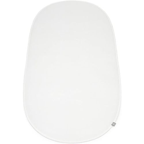 Stokke Sleepi Protection Sheet, White - Protects Mattress Against Accidents & Spills - Compatible with The Oval Sleepi Mattress - Exterior Made of Breathable 3D Mesh - Machine Washable