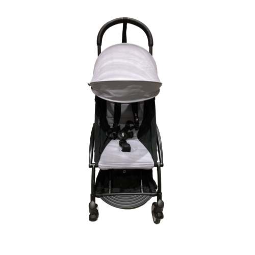 Babyzen YOYO2 Complete Stroller, Black with Stone, 2024
