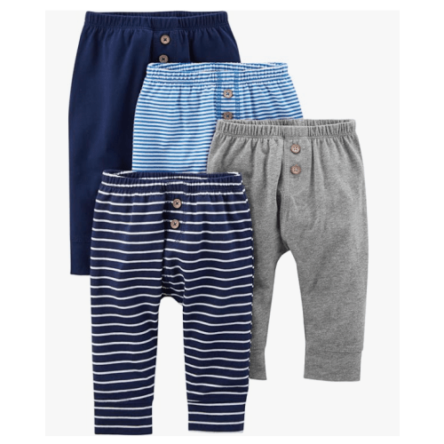Simple Joys by Carter's Unisex Babies' Pant, Pack of 4