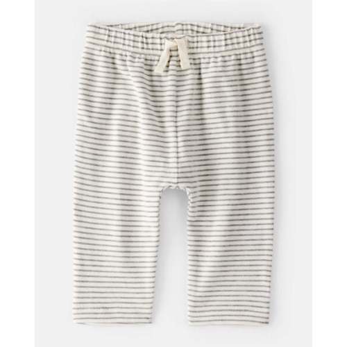 Baby Boy Striped Pants - Grey | Carter's