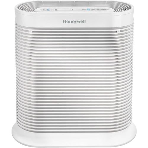 Honeywell HPA300 HEPA Air Purifier, Airborne Allergen Reducer for Large Rooms (465 sq ft), White - Wildlfire/Smoke, Pollen, Pet Dander, and Dust Air Purifier