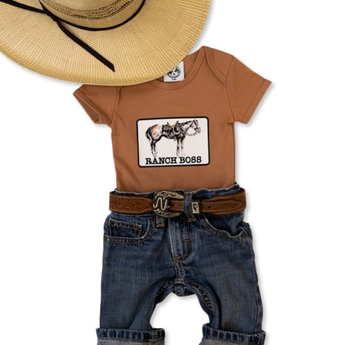 Ranch Boss Onesie – Cowkid Clothing Company