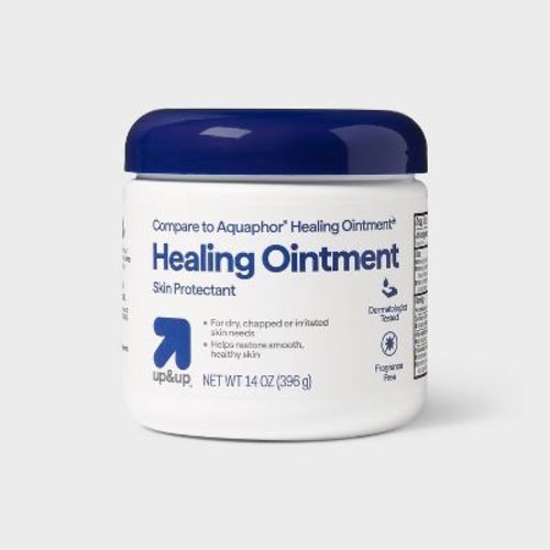 Healing Ointment Skin Protectant & Moisturizer for Dry & Cracked Skin - Unscented - 14oz - up&up™