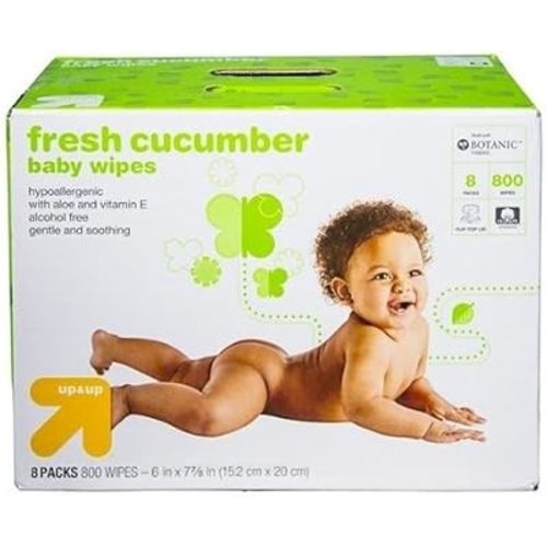 up & upTM Cucumber Baby Wipes, 800 Count