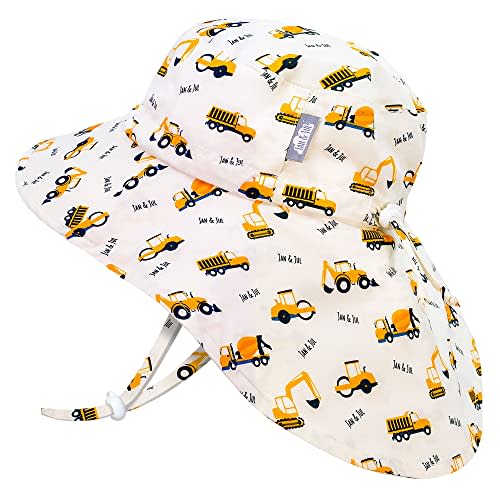 JAN & JUL Kids' Adjustable Cotton Xplorer Sun Hat 50+ UPF